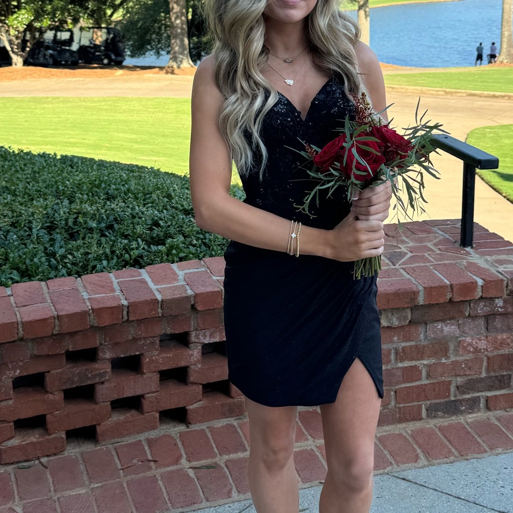 Black Homecoming dress